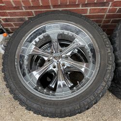 22” wheels gmc/chevy 1500