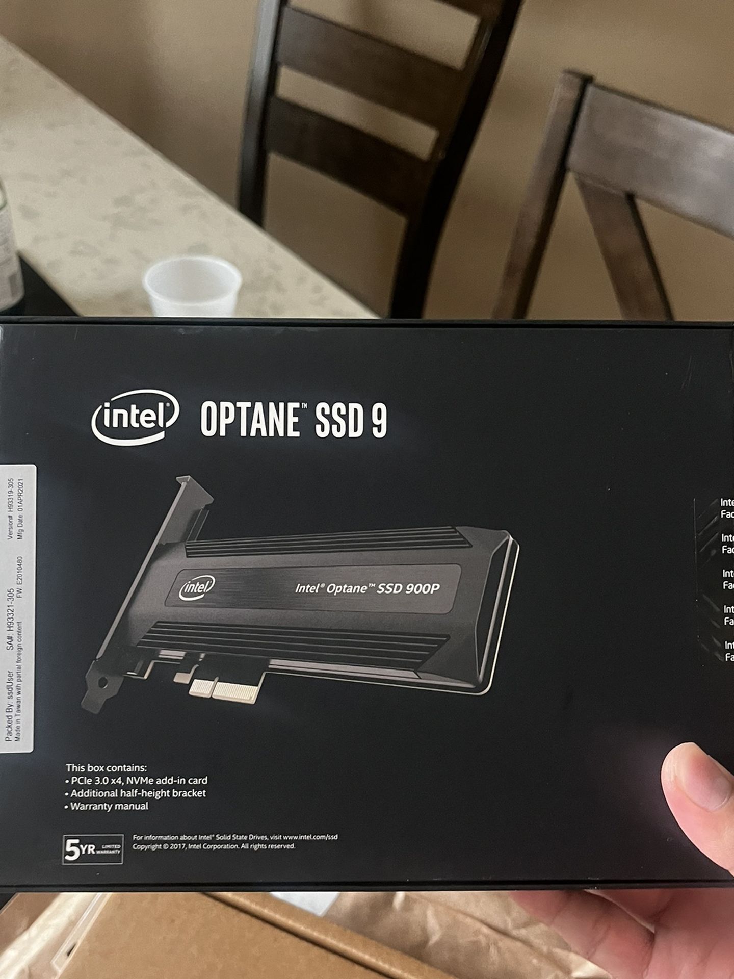 Optane 900p Ssd 280 Gb Optane 280gb Intel Optane Ssd 900p Series 