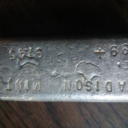 Antique Silver Bar .999  97.45 Oz 