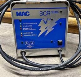 Charger for scissor left or floor cleaner