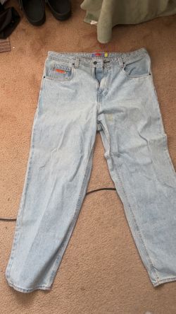 empyre Light Wash Baggy Denim Jeans size 36