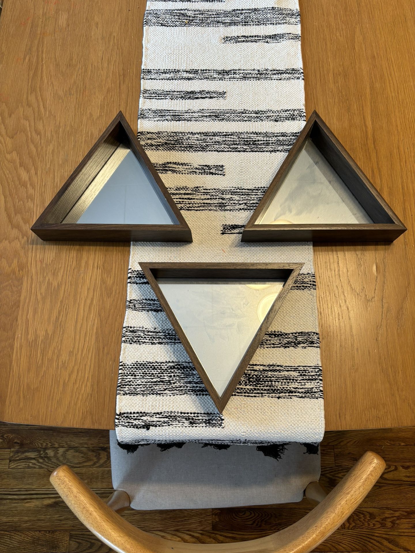 Modern Triangle Mirrors