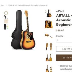 Artall 41 Acoustic Guitar 