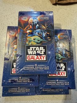 2026 star wars chrome galaxy hobby box