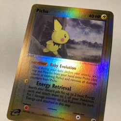 Pichu Reverse Holo RARE (Sandstorm Set) MINT