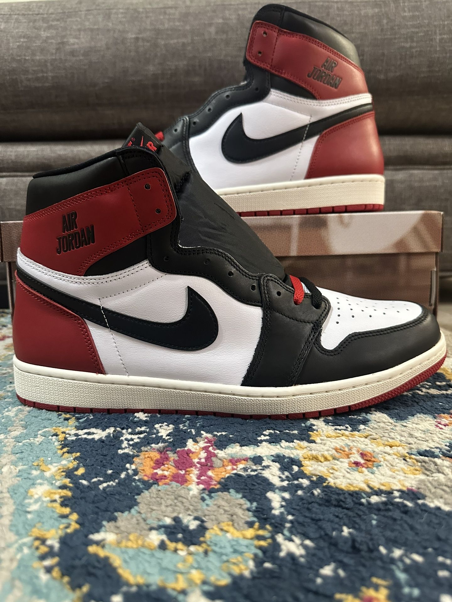 Nike Air Jordan 1 Retro High OG “Black Toe Reimagined”