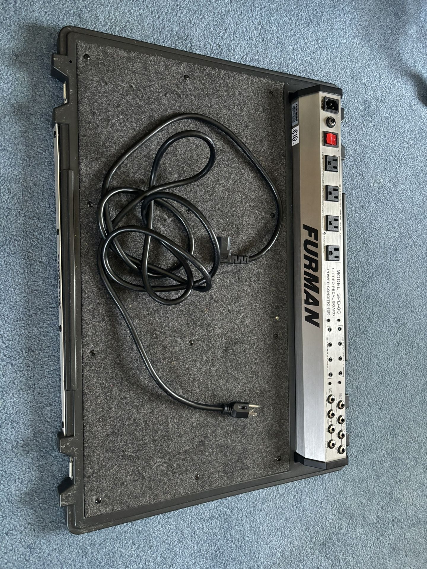 Furman Pedal Board. 