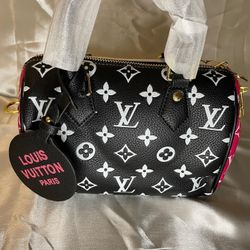 Black And White Handbag