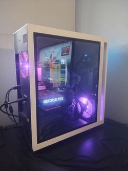 GeForce rtx 25L pc with HyperX OMEN OLED 27 inch QHD 240Hz Gaming Monitor