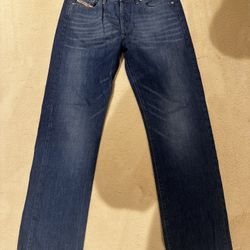 Diesel Vintage Jeans Y2K Excellent Condition 33 X 34 Italian