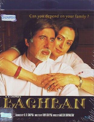 Baghban (amitabh Bachchan, Hema Malini) Bollywood Blu-ray Movie With English Subtitles