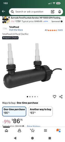 Totalpond Uv Pond Clarifier New 