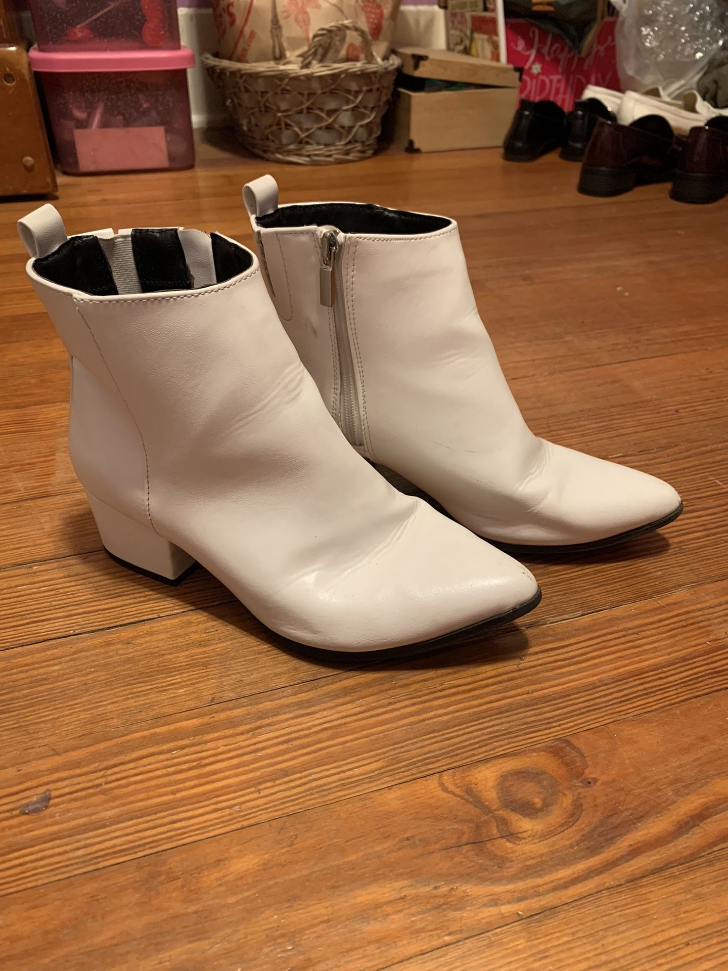 White Boots