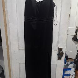 Black Lace Prom Dress