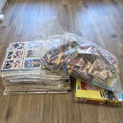 Thousands of vintage baseball cards