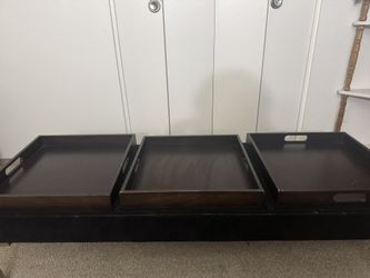 Ottoman With Trays