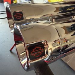 OEM HARLEY CVO ROADGLIDE CHROME EXHAUST