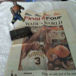 Dwyane wade with paper clip.