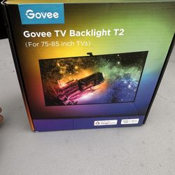 Govee Tv Backlight T2 For 75-85 Inch TVs New In Box.