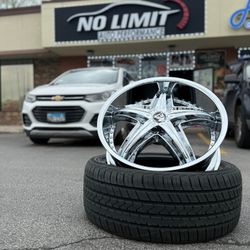 Chrome Rims 🔥 5 Lugs 