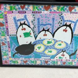 Art Print By Martha Wahlert A Good Life Mean’s Friends And Unlimited Tuna