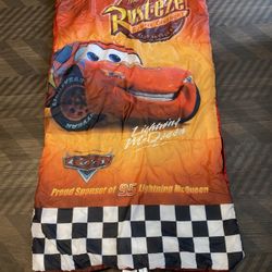Lightning mcqueen sleeping bag hot sale