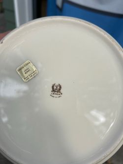 Vintage Lenox China "Lido" Large Serving Bowl - Gold Trim