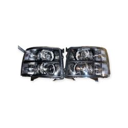 07-13 Chevy Silverado black housing AND clear