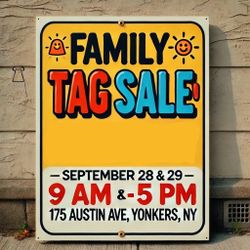 FAMILY TAG SALE!!!!