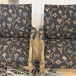 **2 CUSTOM ARMCHAIRS**