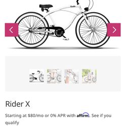 Rider X Beach Cruiser