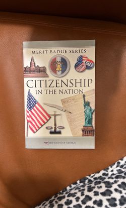Citizenship In The Nation Merit Badge