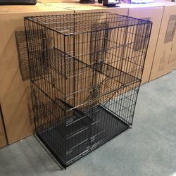 Cat cage. 
