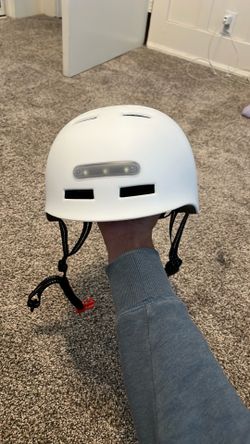 Bike Helmet, Front and Rear LED lights