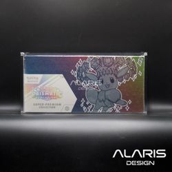 ALARIS Premium Pokemon Acrylic Case for Prismatic Evolutions Super Premium Collection 