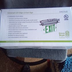 LED Exit Signs (5 Total)
