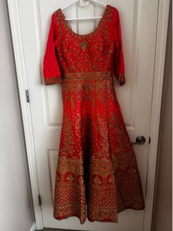 Indian, Pakistani, or Fiji Anarkali Dress.