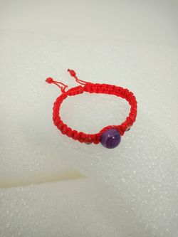 Red Bracelet baby Amathyst protection