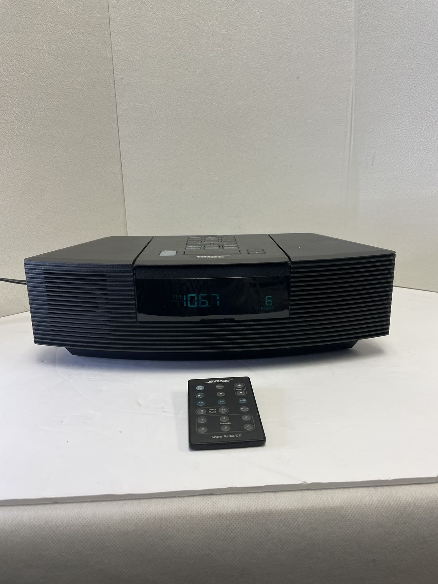 Bose AWRC-1G Wave Radio AM/FM CD Player Audio System W/Remote TESTED/WORKS