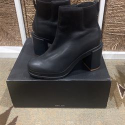 Sorel Black Heeled Boots