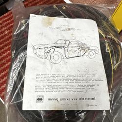 Replacement Wiring for VW Ghia