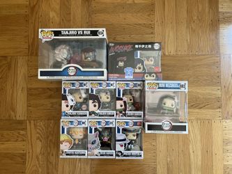 Demon slayer funko Lot