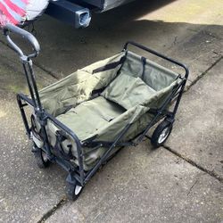 Foldable Pole Cart