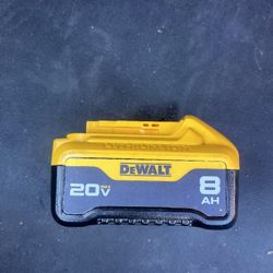 Dewalt 20v Baterias 8.0ah $90 Firme Precio Es Nueva 