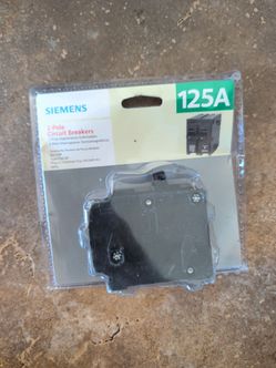 Siemens 125A 2 pole breaker
