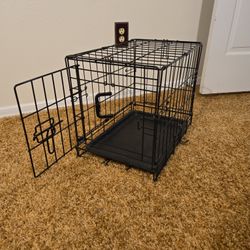 Small Metal Dog Cage 12 X 14 X 18