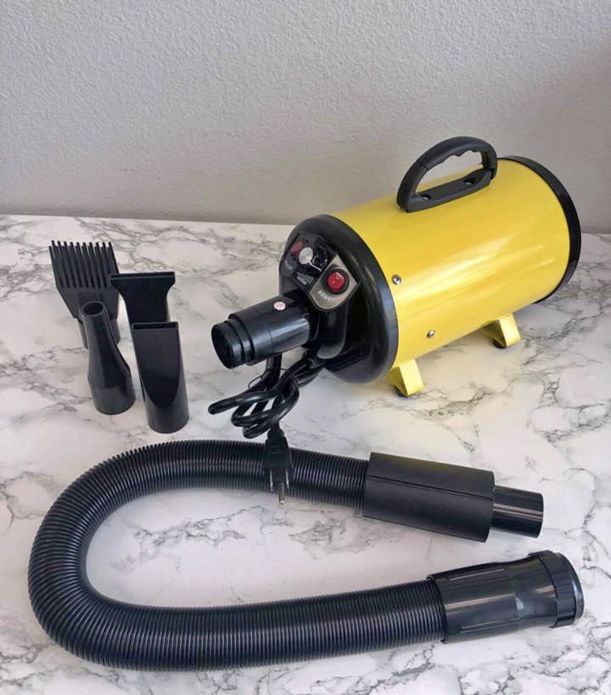 🐶🐶Dog Cat Hair Dryer Heat Blower with 4 Nozzles 3.2HP🐶🐶