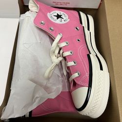 CONVERSE UNISEX SHOES-MENS 6.5-WOMEN 8.5-brand New In Box-great For A Gift-Pink Color- $80- NUEVOS