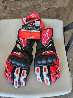 Alpinestar motorcycle gloves (XL)