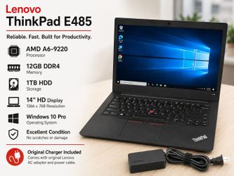 Laptop Lenovo ThinkPad E485